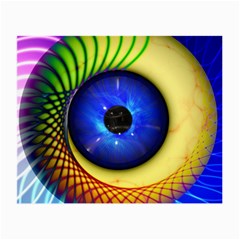 Eerie Psychedelic Eye Glasses Cloth (small) by StuffOrSomething