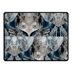 Feeling Blue Fleece Blanket (small) by FunWithFibro