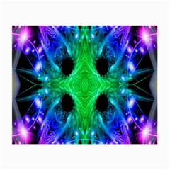 Alien Snowflake Glasses Cloth (small, Two Sided) by icarusismartdesigns