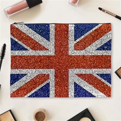 England Flag Grunge Style Print Cosmetic Bag (xl) by dflcprints