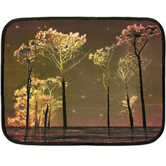 Fantasy Landscape Mini Fleece Blanket (two Sided) by dflcprints