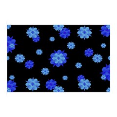 Floral Print Modern Style Pattern  Double Sided Flano Blanket (mini) by dflcprints