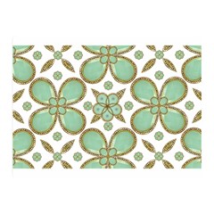 Luxury Decorative Pattern Collage Double Sided Flano Blanket (mini) by dflcprints