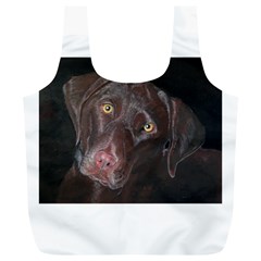 Inquisitive Chocolate Lab Reusable Bag (xl)
