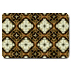 Faux Animal Print Pattern Large Door Mat by GardenOfOphir