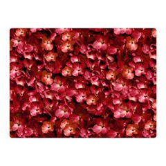 Warm Floral Collage Print Double Sided Flano Blanket (mini) by dflcprints