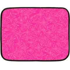 Abstract Stars In Hot Pink Mini Fleece Blanket (two Sided) by StuffOrSomething