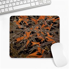 Intricate Abstract Print Large Mouse Pad (rectangle) by dflcprints