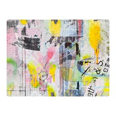 Graffiti Graphic Double Sided Flano Blanket (mini) by ArtistRoseanneJones