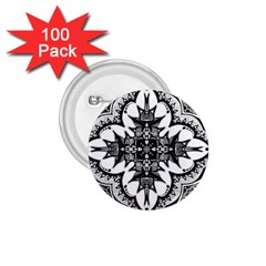 Doodle Cross  1 75  Button (100 Pack)