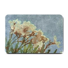 Floral Grunge Vintage Photo Small Door Mat by dflcprints