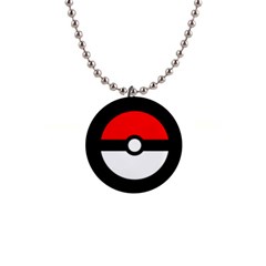 Ball - Black Button Necklace by TheDean