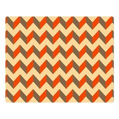 Modern Retro Chevron Patchwork Pattern  Double Sided Flano Blanket (large)  by GardenOfOphir