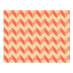 Modern Retro Chevron Patchwork Pattern Double Sided Flano Blanket (large)  by GardenOfOphir