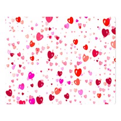 Heart 2014 0601 Double Sided Flano Blanket (large)  by JAMFoto