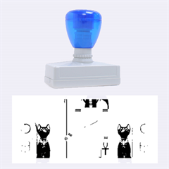 Anubis, Ancient Egyptian God Of The Dead Rituals  Rubber Stamps (large)