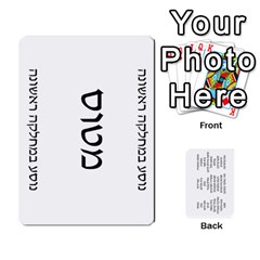 Spyfall-heb 1 Playing Cards 54 Designs