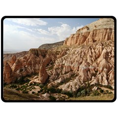 Cappadocia 2 Double Sided Fleece Blanket (large)  by trendistuff