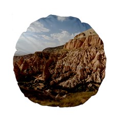 Cappadocia 2 Standard 15  Premium Flano Round Cushions by trendistuff