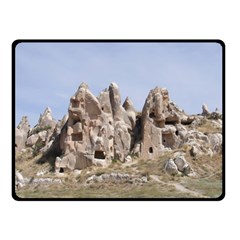 Cappadocia 1 Double Sided Fleece Blanket (small)  by trendistuff