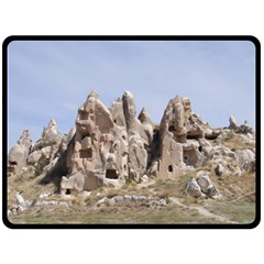 Cappadocia 1 Double Sided Fleece Blanket (large)  by trendistuff