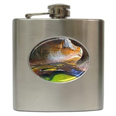Left Fork Creek Hip Flask (6 Oz) by trendistuff