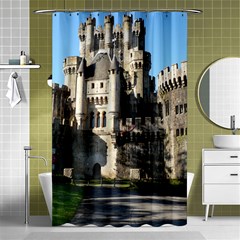 Butron Castle Shower Curtain 48  X 72  (small)  by trendistuff