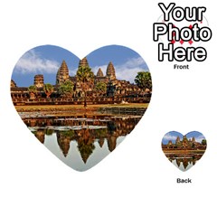 Angkor Wat Multi-purpose Cards (heart) 