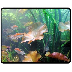 Marine Life Double Sided Fleece Blanket (medium)  by trendistuff