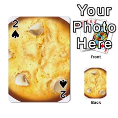 White Chocolate Chip Lemon Cookie Novelty Playing Cards 54 Designs 