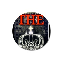 The King Magnet 3  (round) by SugaPlumsEmporium