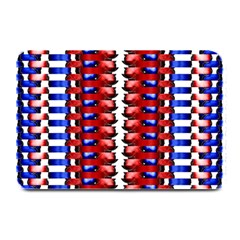 The Patriotic Flag Plate Mats by SugaPlumsEmporium