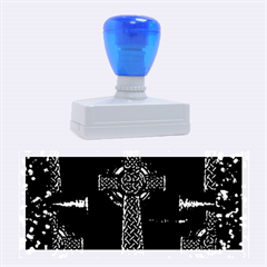 Purple Celtic Cross Rubber Stamps (large)
