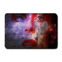David Bowie  Small Doormat  by Valentinaart