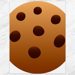 Cookie Chocolate Biscuit Brown Canvas 12  X 16  