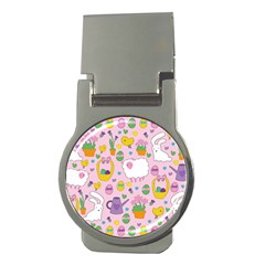 Cute Easter Pattern Money Clips (round) 