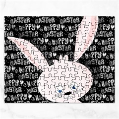 Easter Bunny  Rectangular Jigsaw Puzzl