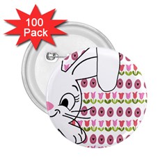 Easter Bunny  2 25  Buttons (100 Pack) 
