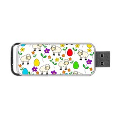 Easter Lamb Portable Usb Flash (one Side)