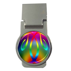 Colorful Easter Egg Money Clips (round) 