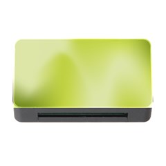 Green Soft Springtime Gradient Memory Card Reader With Cf