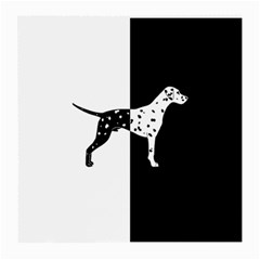 Dalmatian Dog Medium Glasses Cloth (2-side) by Valentinaart