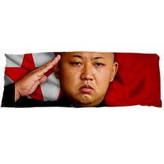 Kim Jong-un Body Pillow Case Dakimakura (two Sides) by Valentinaart