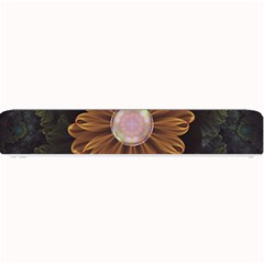 Abloom In Autumn Leaves With Faded Fractal Flowers Small Bar Mats