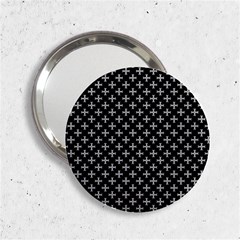 White Cross 2 25  Handbag Mirrors