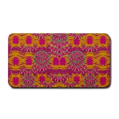 Fern Landscape In Harmony With Bleeding Hearts Fantasy Art Medium Bar Mats by pepitasart