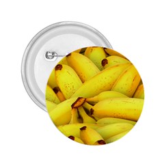 Yellow Banana Fruit Vegetarian Natural 2 25  Buttons by Celenk