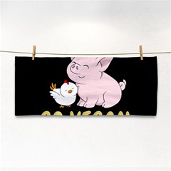 Go Vegan - Cute Pig And Chicken Cosmetic Storage Cases