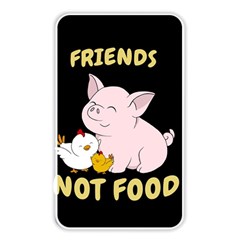 Friends Not Food - Cute Pig And Chicken Memory Card Reader