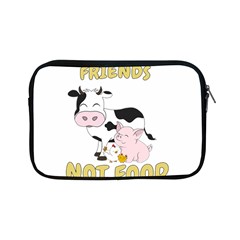 Friends Not Food - Cute Cow, Pig And Chicken Apple Ipad Mini Zipper Cases by Valentinaart